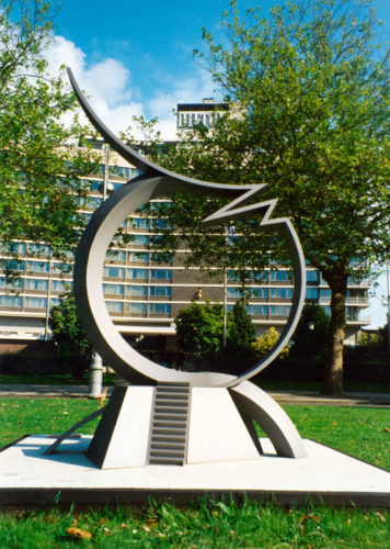 1993 Inner Circle staalsculptuur